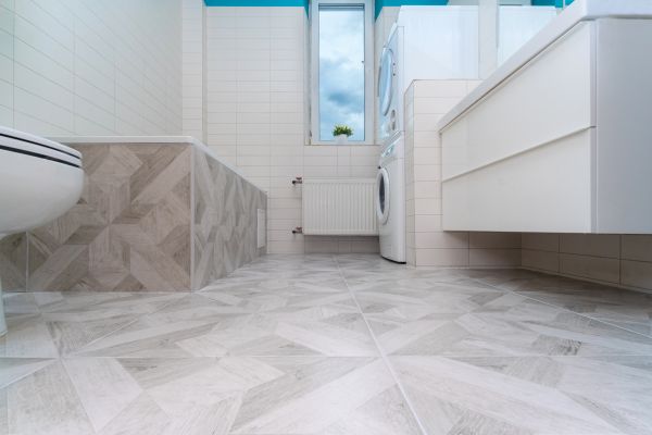 Bathroom Floor Remodeling in Wheaton