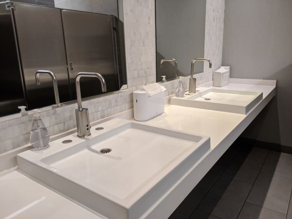 Office Bathroom Renovation in Wheaton