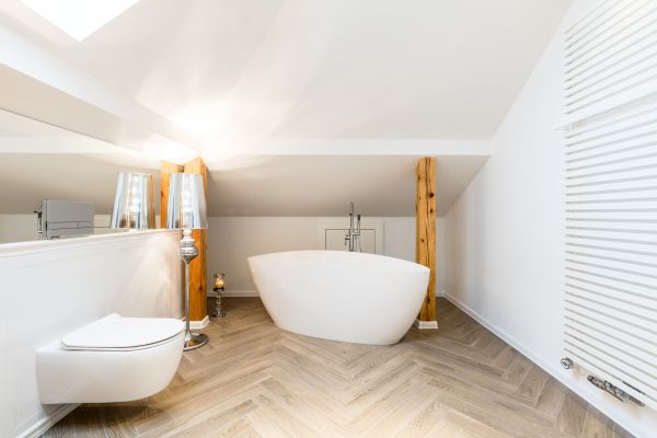 Attic Bathroom Renovation in Wheaton