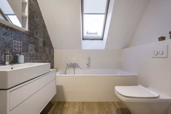 Attic Bathroom Construction in Wheaton
